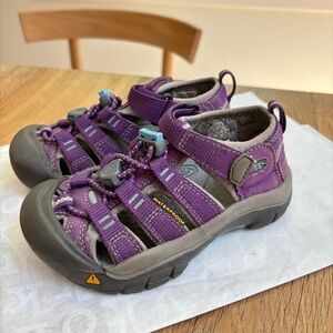 KEEN, Kids Waterproof Purple Sandals, US 10